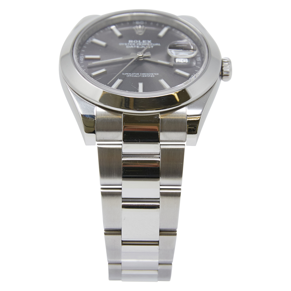 Rolex Datejust 41 Slate Dial on Oyster Ref 126300
