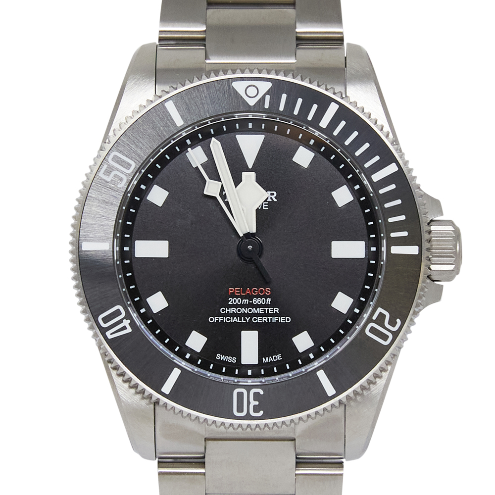 Tudor Pelagos 39 Black Dial on Bracelet Ref M25407N-0001 with Card 2025
