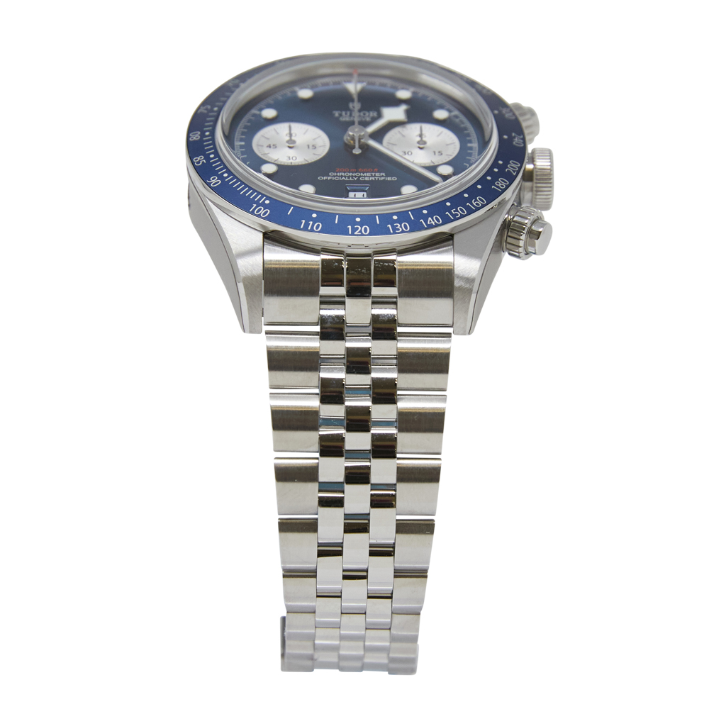 Tudor Black Bay Chrono Blue Dial on Bracelet Ref M79360B-0002 with Card 2025