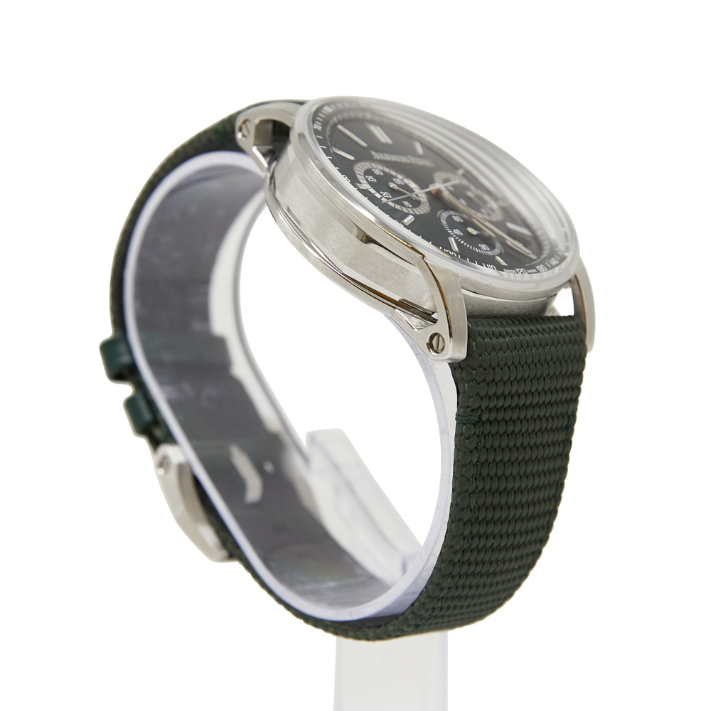 Audemars Piguet Code 11.59 Chronograph Green Dial on Rubber Strap Ref 26393ST.OO.A056KB.01 with Card
