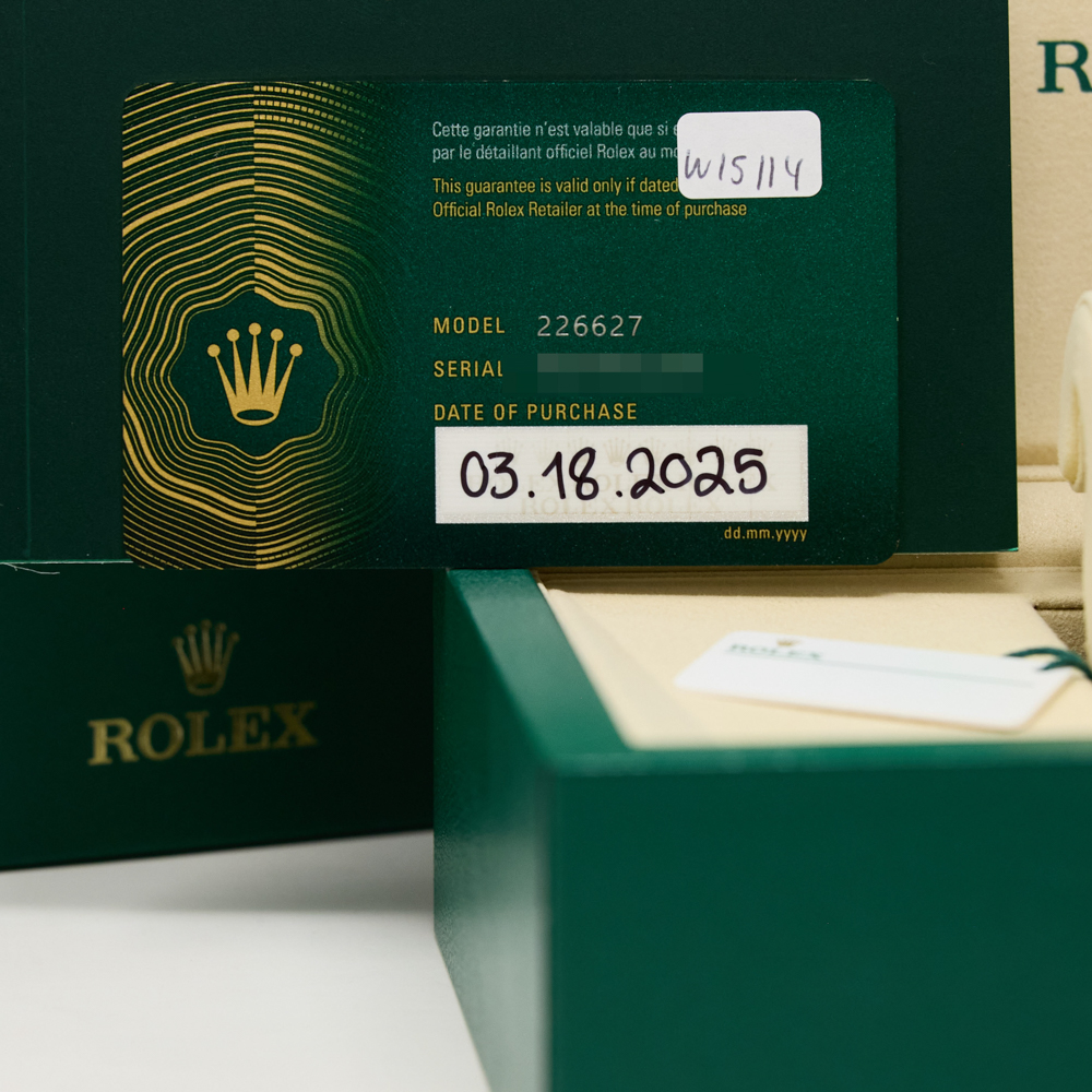 Rolex Rlx Titanium Yacht-Master 42 Black Dial on Oyster Ref 226627