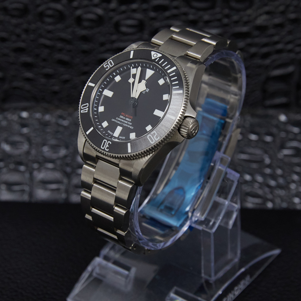 Tudor Pelagos 39 Black Dial on Bracelet Ref M25407N-0001 with Card 2025