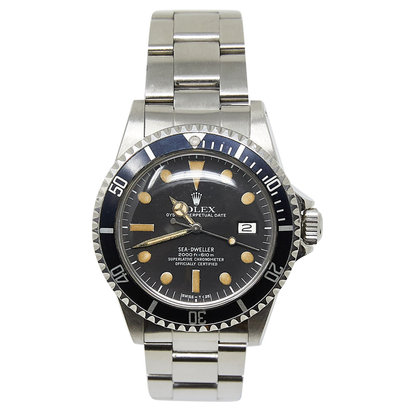 Rolex SeaDweller Vintage Black Dial on Oyster Ref 1665