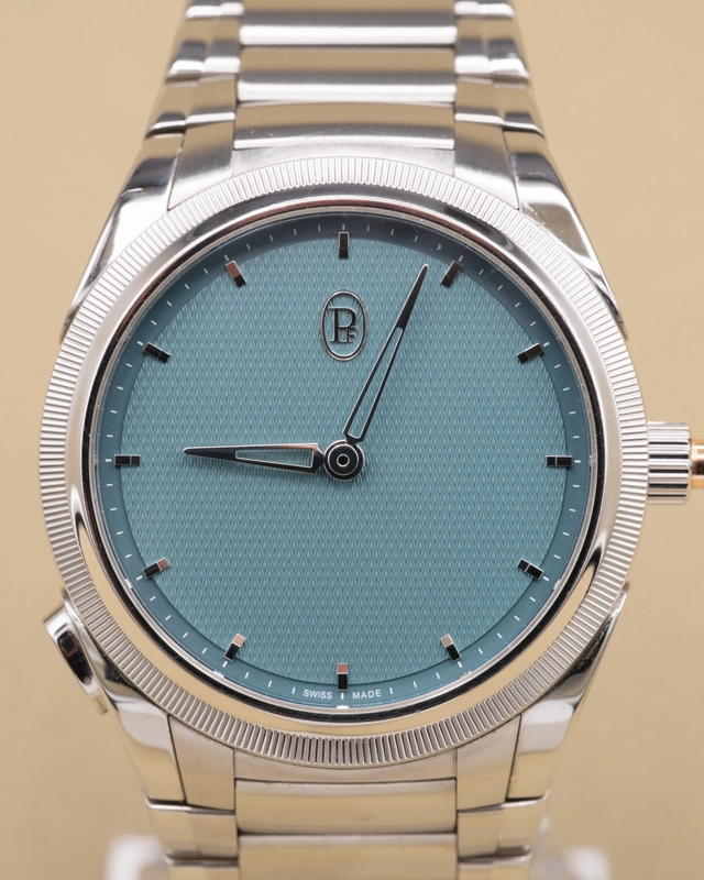 Parmigiani Fleurer GMT Tonda Rattrapante Verzasca Verzasca Dial on Bracelet Ref. PFC905-1020002-100182