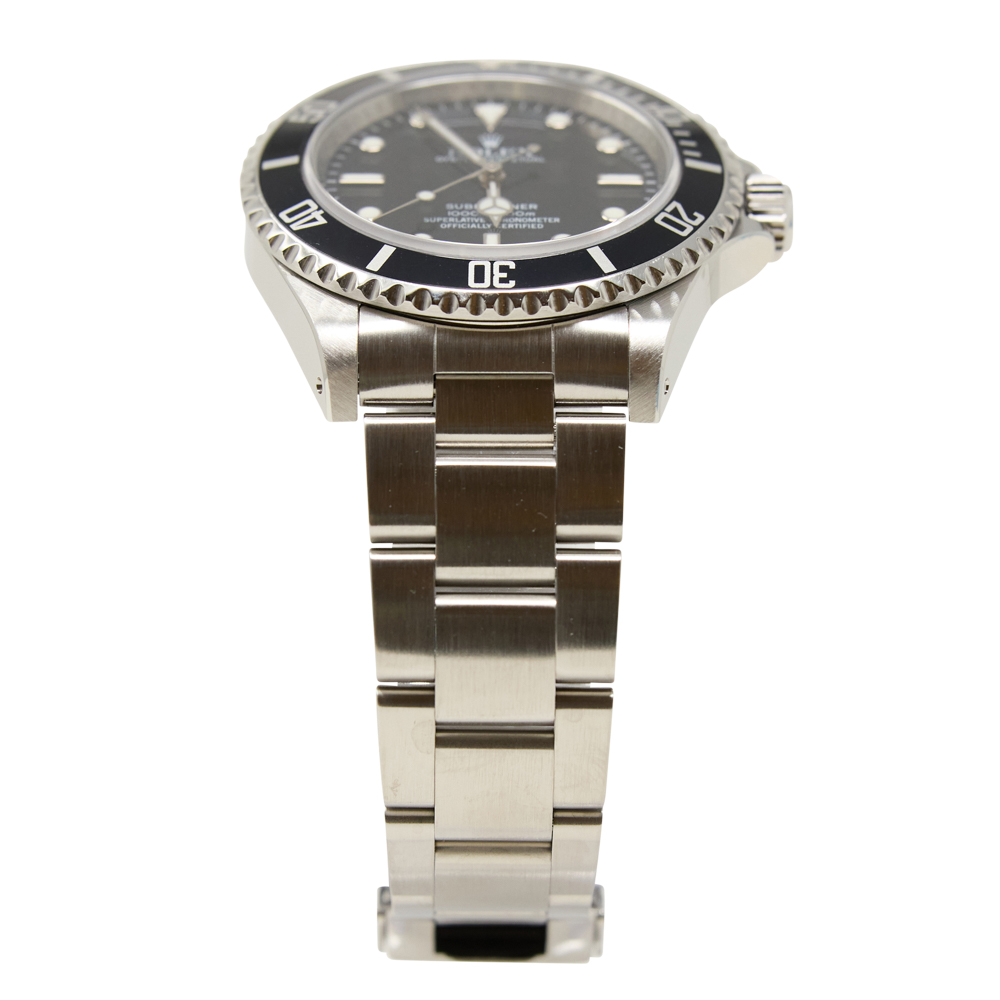 Rolex Submariner Black Dial on Oyster Ref 14060M