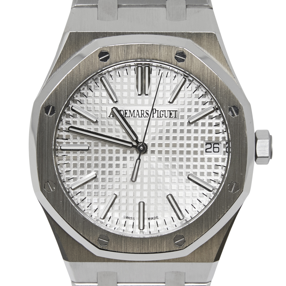 Audemars Piguet Royal Oak Self-Winding "50th Anniversary" Silver Dial Ref 15510ST.OO.1320ST.03