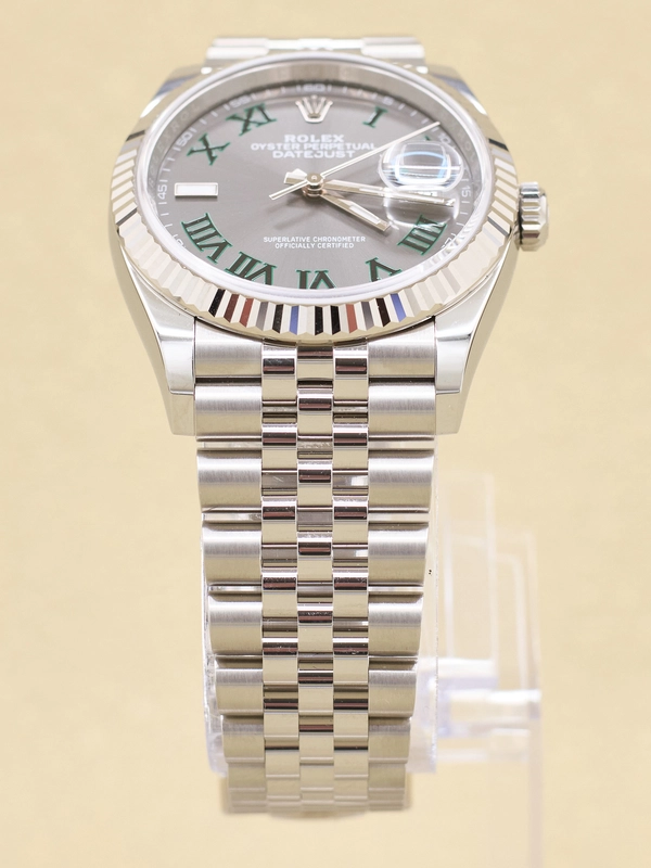 Rolex Datejust 36 Slate Roman Dial on Jubilee Ref 126234