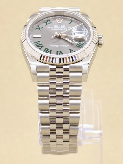 Rolex Datejust 36 Slate Roman Dial on Jubilee Ref 126234