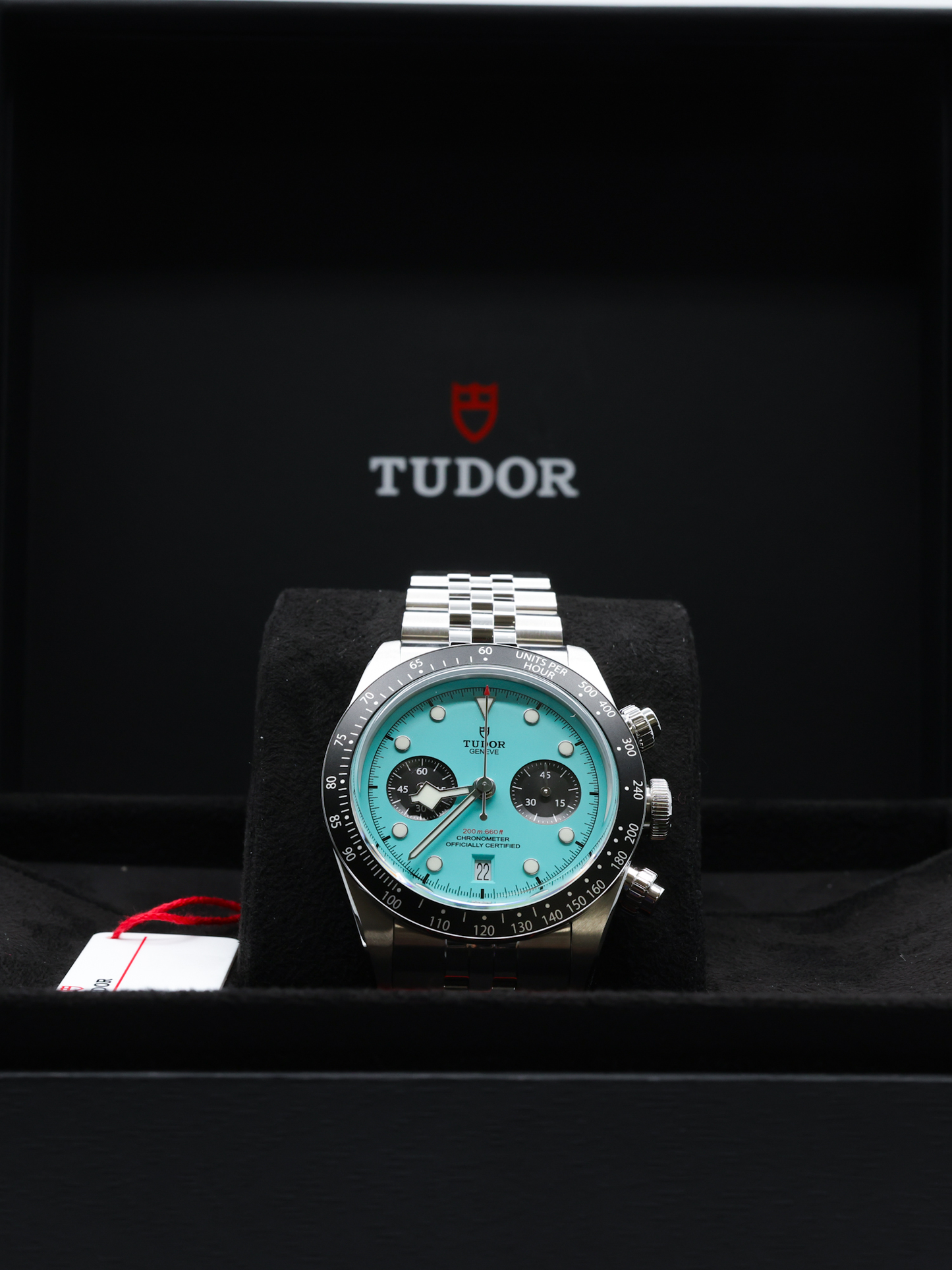 Tudor Black Bay Chrono Turquoise Dial on Stainless Steel Ref M79360N-0024