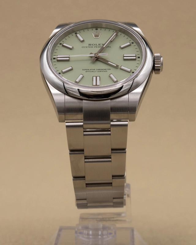 Rolex Oyster Perpetual 41 Pistachio Dial on Oyster Ref. 134300