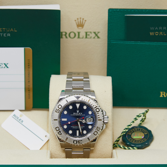 Rolex Yacht-Master Blue Dial on Oyster Ref 116622