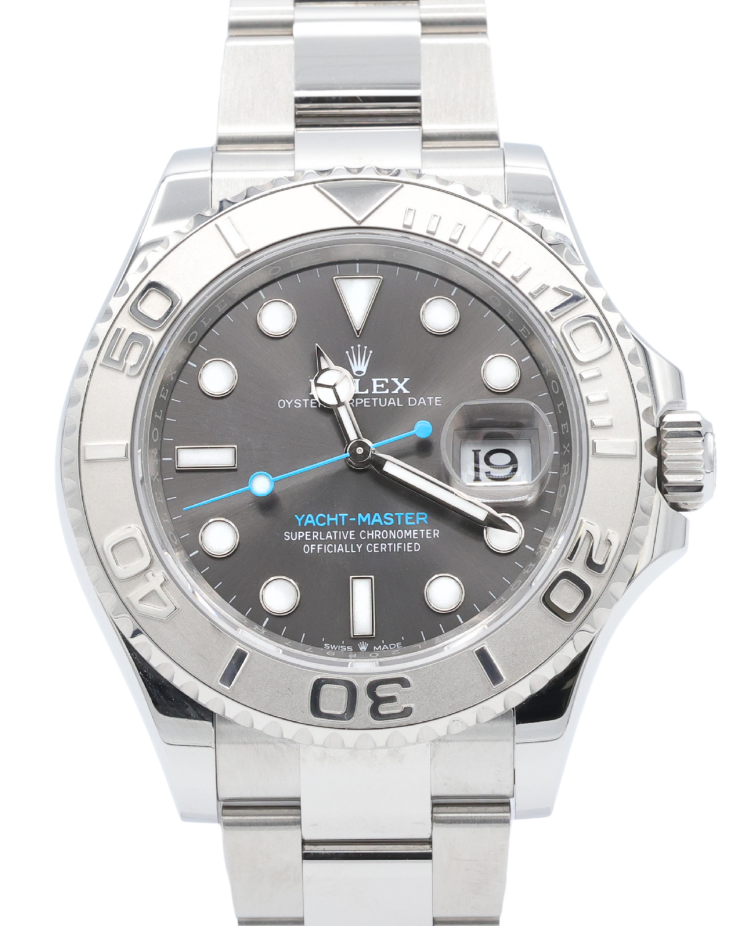 Rolex Yacht-Master Dark Rhodium Dial on Oyster Ref 126622