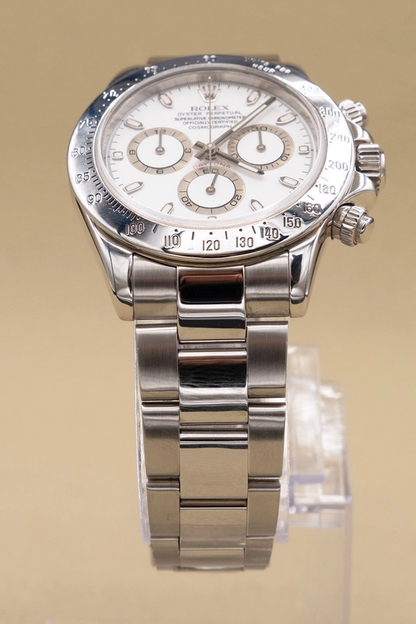 Rolex Daytona White Dial on Oyster Ref 116520