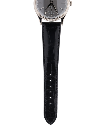 Patek Philippe Calatrava Charcoal Gray Dial on Strap Ref 6119G-001