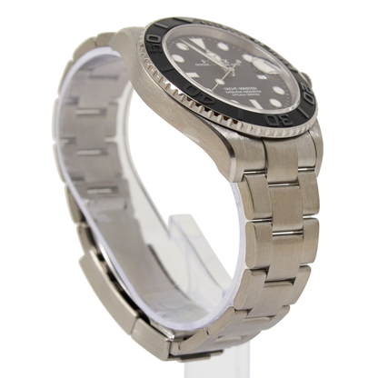 Rolex Rlx Titanium Yacht-Master 42 Black Dial on Oyster Ref 226627