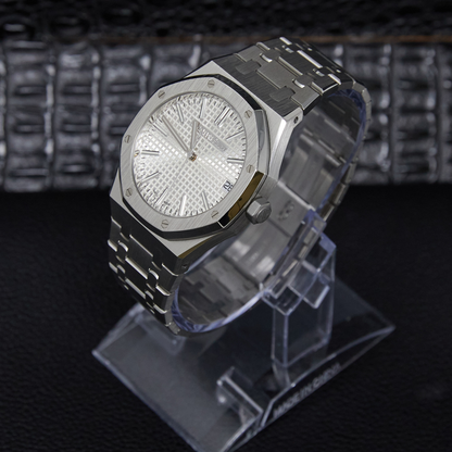 Audemars Piguet Royal Oak Self-Winding "50th Anniversary" Silver Dial Ref 15510ST.OO.1320ST.03