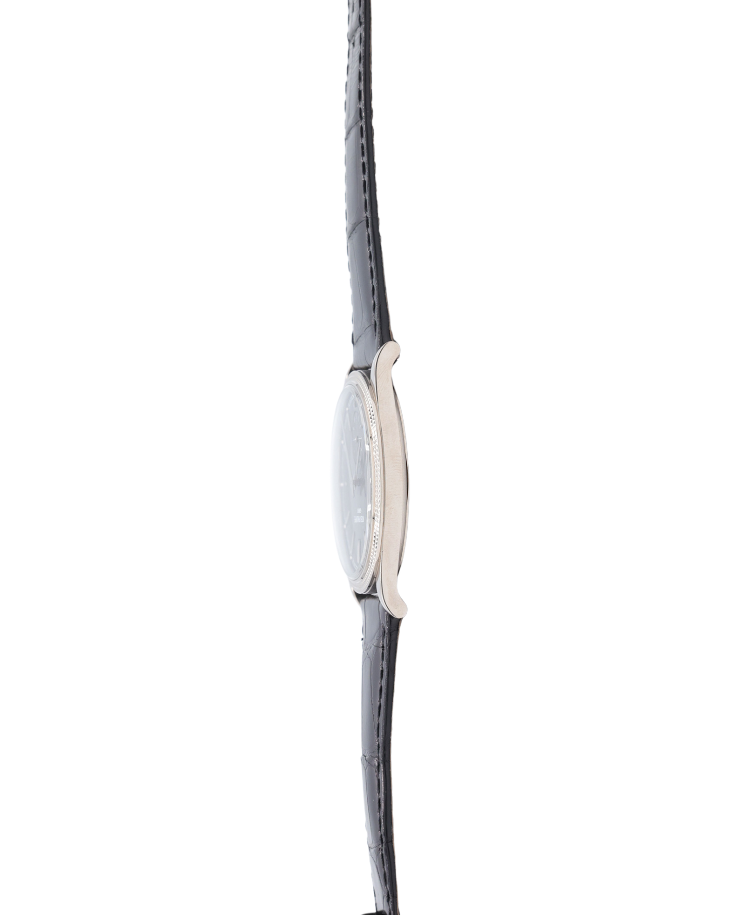 Patek Philippe Calatrava Charcoal Gray Dial on Strap Ref 6119G-001