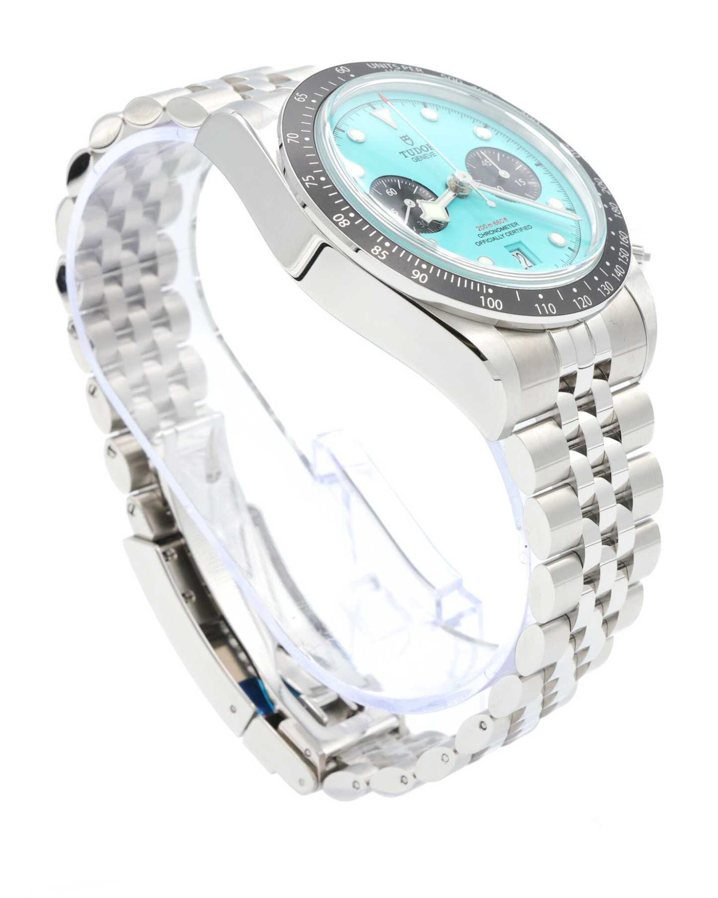 Tudor Black Bay Chrono Turquoise Dial on Stainless Steel Ref M79360N-0024