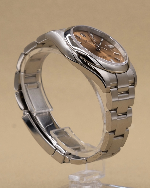 Rolex Oyster Perpetual White Grape Dial on Oyster Ref. 116000