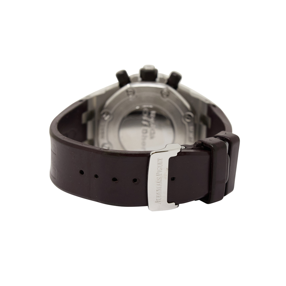 Audemars Piguet Offshore Self-Winding Chronograph Purple Dial on Rubber Ref 26048SK.ZZ.D066CA.01