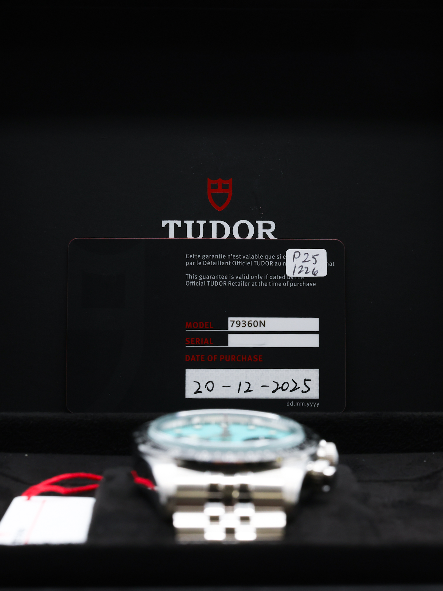 Tudor Black Bay Chrono Turquoise Dial on Stainless Steel Ref M79360N-0024