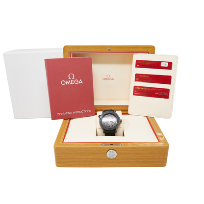 Omega Seamaster Diver 300M Black Dial on Black Rubber Strap Ref 210.92.44.20.01.003