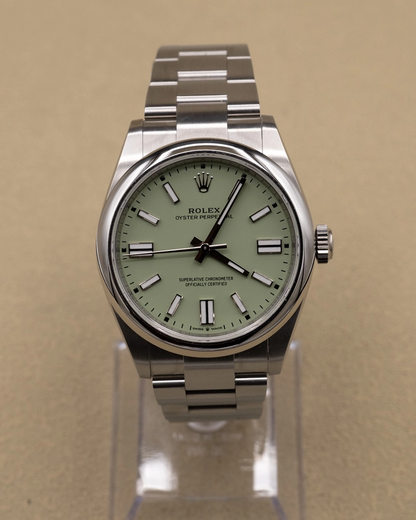 Rolex Oyster Perpetual 41 Pistachio Dial on Oyster Ref. 134300