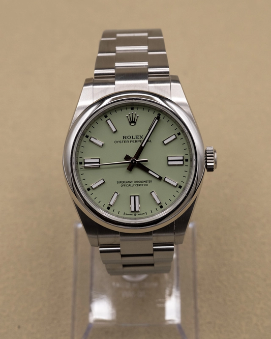Rolex Oyster Perpetual 41 Pistachio Dial on Oyster Ref. 134300