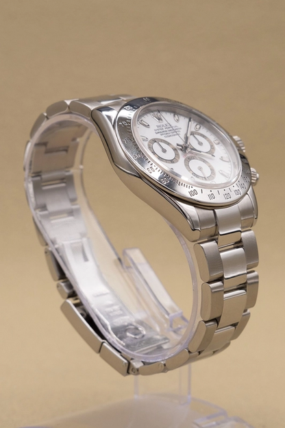Rolex Daytona White Dial on Oyster Ref 116520