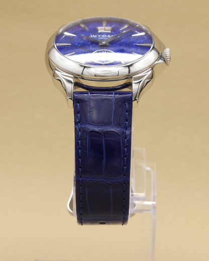 Jacob & Co. Palatial Lapis Lazuli Dial on Blue Alligator Leather Ref PC400.10.AA.AD.A