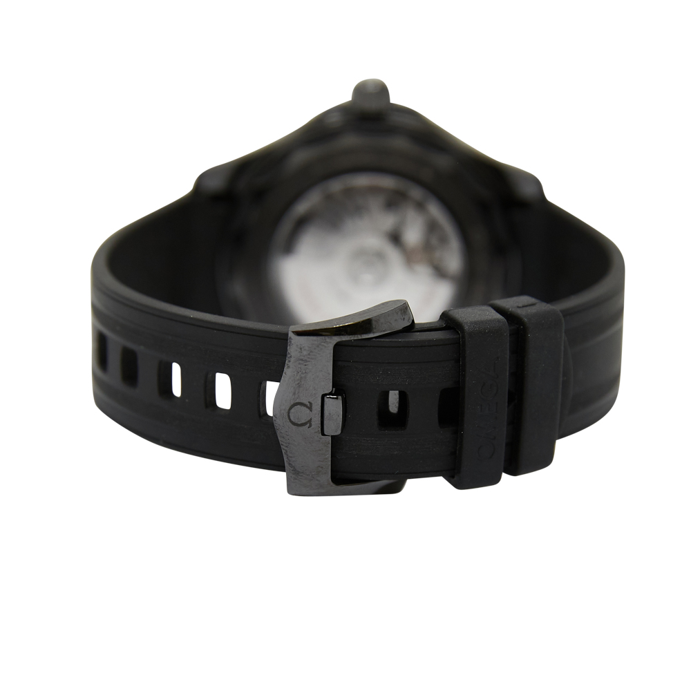 Omega Seamaster Diver 300M Black Dial on Black Rubber Strap Ref 210.92.44.20.01.003