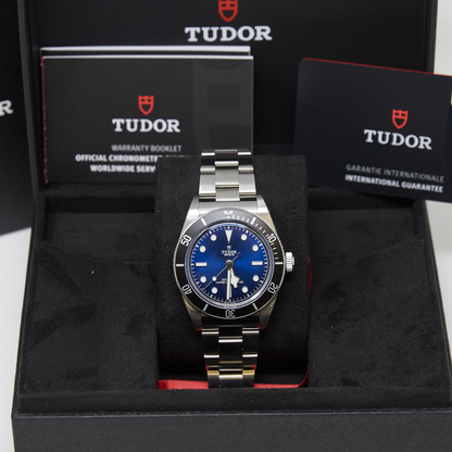 Tudor Black Bay 68 Blue Dial on Bracelet Ref M7943A1A0NU-0001 with Card 2025
