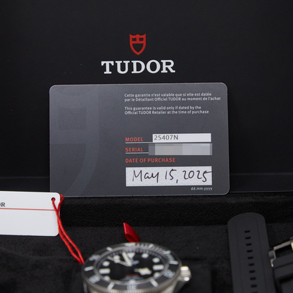 Tudor Pelagos 39 Black Dial on Bracelet Ref M25407N-0001 with Card 2025