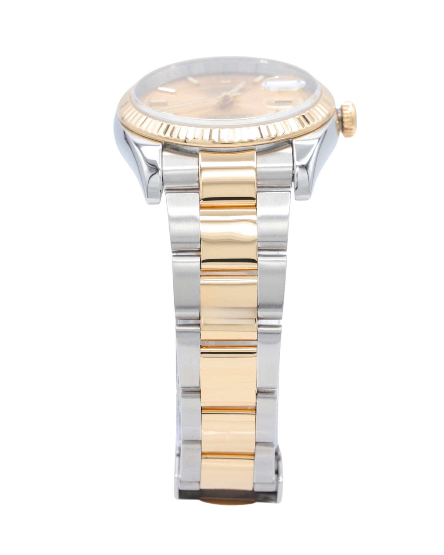 Rolex Datejust Champagne Stick Dial on Oyster Ref 116233