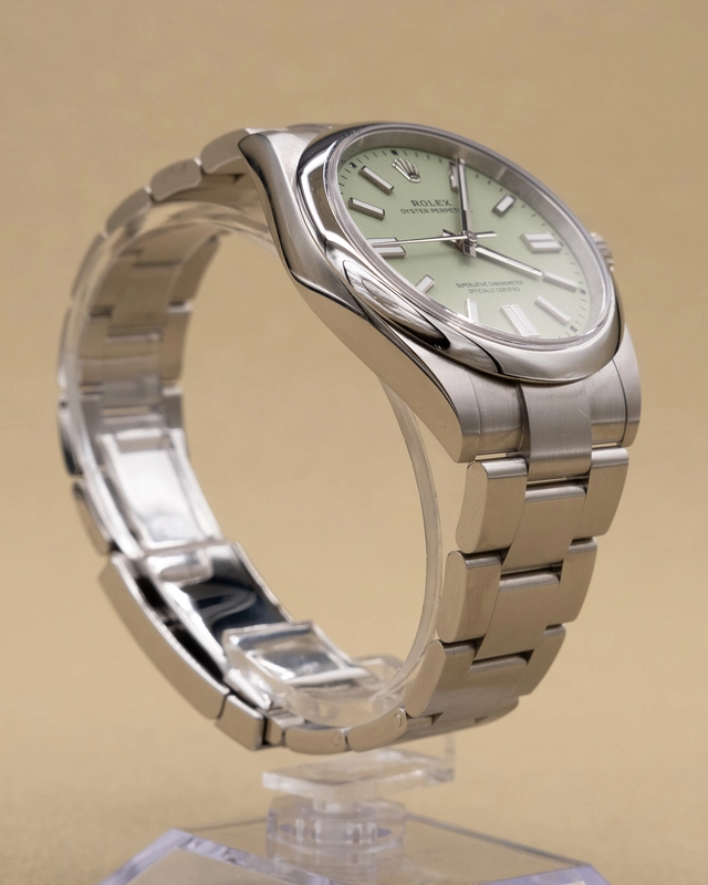 Rolex Oyster Perpetual 41 Pistachio Dial on Oyster Ref. 134300