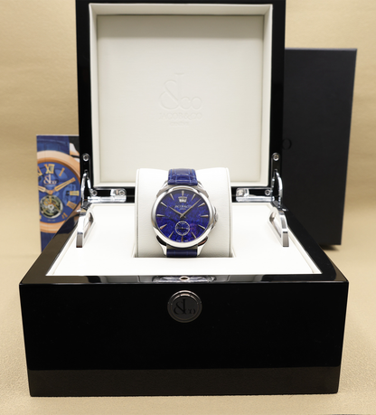 Jacob & Co. Palatial Lapis Lazuli Dial on Blue Alligator Leather Ref PC400.10.AA.AD.A