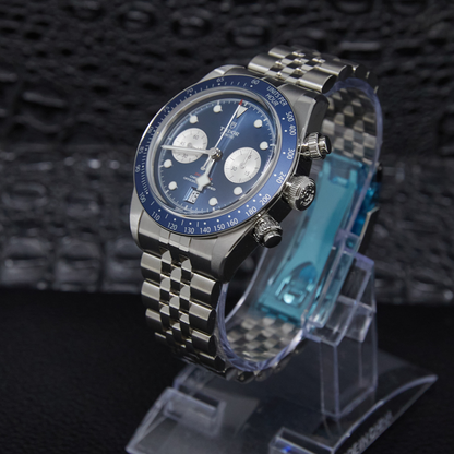 Tudor Black Bay Chrono Blue Dial on Bracelet Ref M79360B-0002 with Card 2025