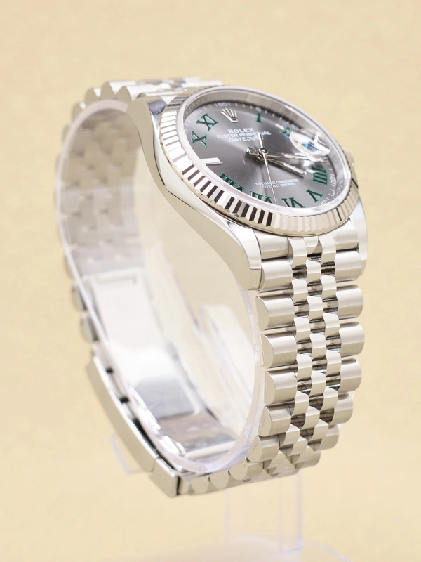 Rolex Datejust 36 Slate Roman Dial on Jubilee Ref 126234