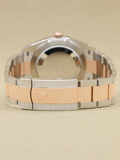 Rolex Datejust 41 Sundust Index Dial on Oyster Ref 126301