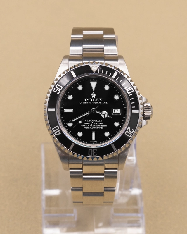 1999 Rolex SeaDweller Black Dial on Oyster Ref. 16600