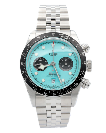 Tudor Black Bay Chrono Turquoise Dial on Stainless Steel Ref M79360N-0024