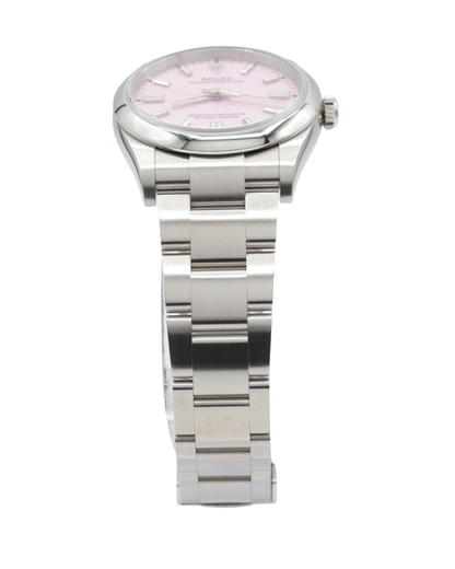 Rolex Oyster Perpetual 36 Candy Pink Index Dial on Oyster Ref 126000