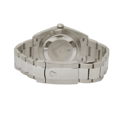 Rolex Datejust 41 Silver Index Dial on Oyster Ref 126300