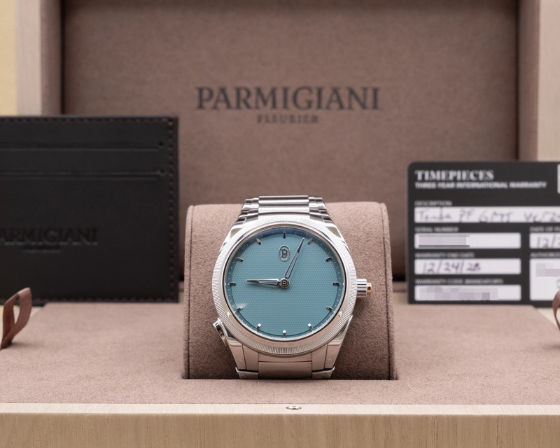 Parmigiani Fleurer GMT Tonda Rattrapante Verzasca Verzasca Dial on Bracelet Ref. PFC905-1020002-100182